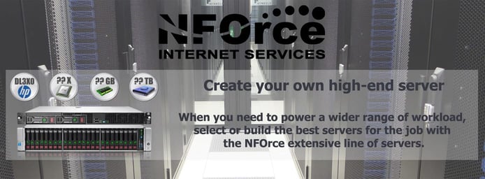 Graphic depicting option to build your own server Graphic depicting option to build your own server