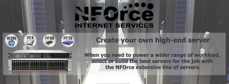 Graphic depicting option to build your own server Graphic depicting option to build your own server
