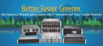 Screenshot of Supermicro homepage banner