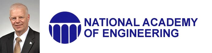 Al Romig, Executive Officer at the National Academy of Engineering (NAE), and logo Al Romig, Executive Officer at the National Academy of Engineering (NAE), and logo