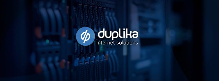 Screenshot of Duplika banner