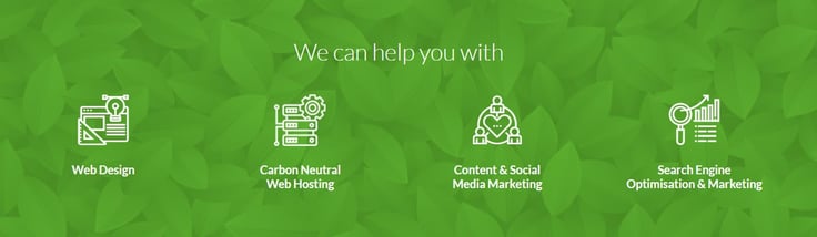 Screenshot of LYF Solutions banner