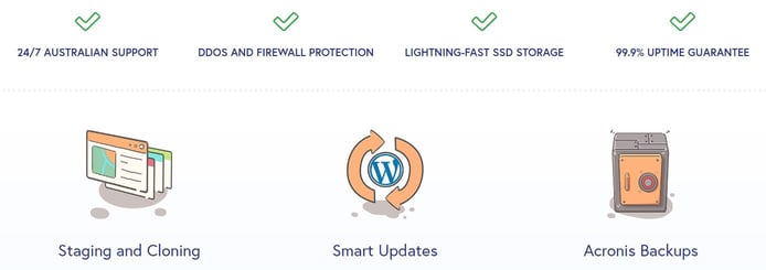 Screenshot of Zuver WordPress hosting plans Screenshot of Zuver WordPress hosting plans