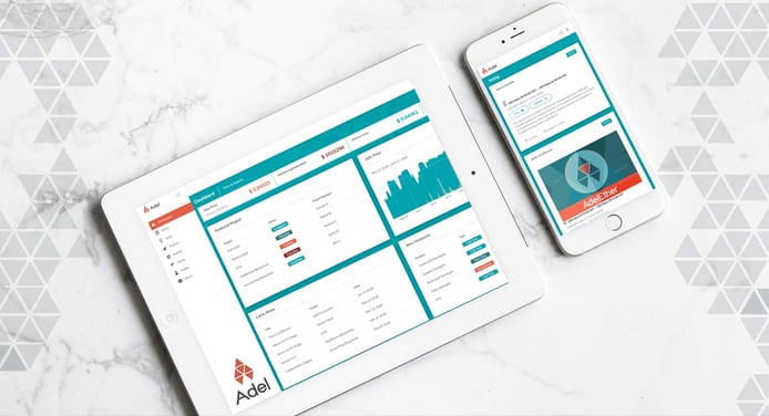 Device screenshots of the Adel portal Device screenshots of the Adel portal