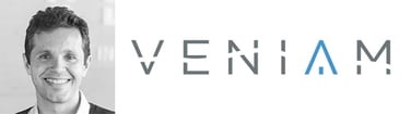 Image of Joao Barros with Veniam logo