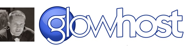 GlowHost logo and Founder Matt Lundstrom