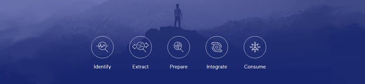 Icons representing features