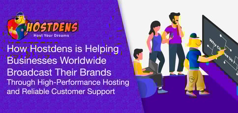Hostdens Delivers High Performance Hosting Hostdens Delivers High Performance Hosting
