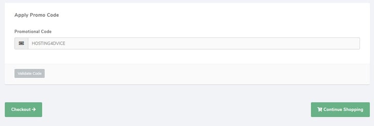 Screenshot of the Jolly Leaf checkout page