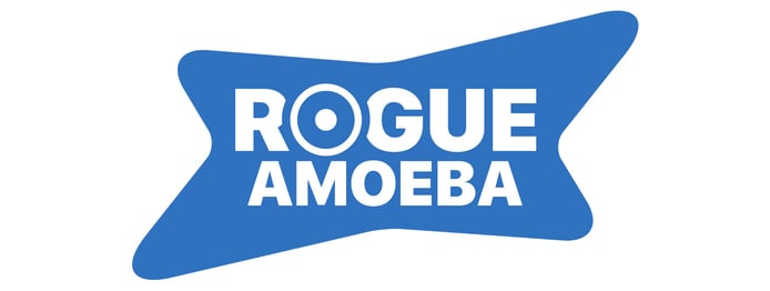 Rogue Amoeba logo Rogue Amoeba logo