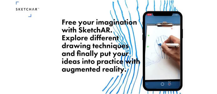 Sketchar logo and imagery Sketchar logo and imagery