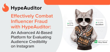 Combat Influencer Fraud With Hypeauditor