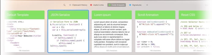Screenshot of Paste pinboards Screenshot of Paste pinboards