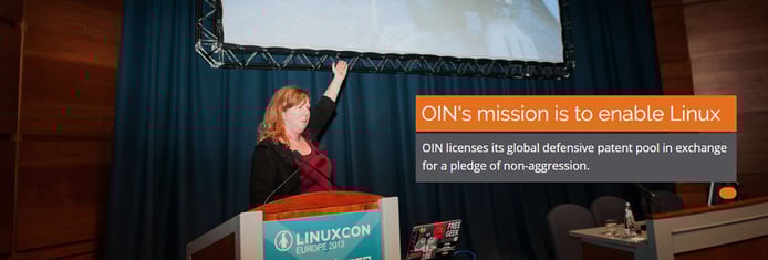 OIN's mission is to enable Linux OIN's mission is to enable Linux