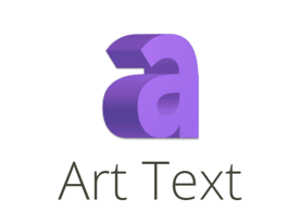 Art Text logo