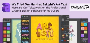 A Look At Art Text By Belight
