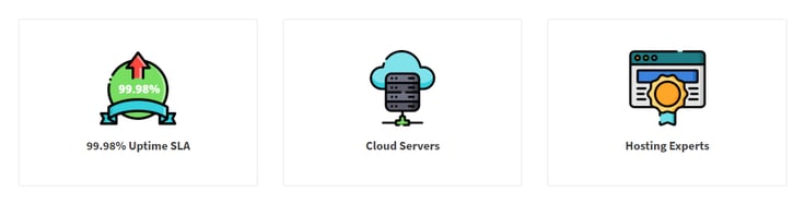 Screenshot of FreshSites benefits Screenshot of FreshSites benefits