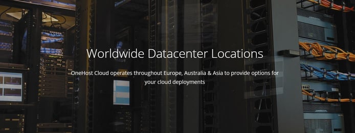 Screenshot from OneHost Cloud datacenter banner Screenshot from OneHost Cloud datacenter banner