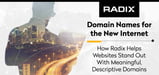 Domain Names for the New Internet: How Radix Helps Websites Stand Out With Meaningful, Descriptive Domains