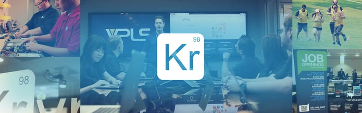 Screenshot of Krypt website banner