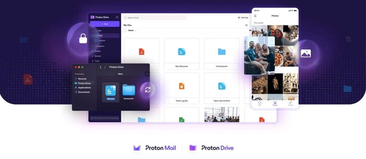 Promo image for Proton Drive