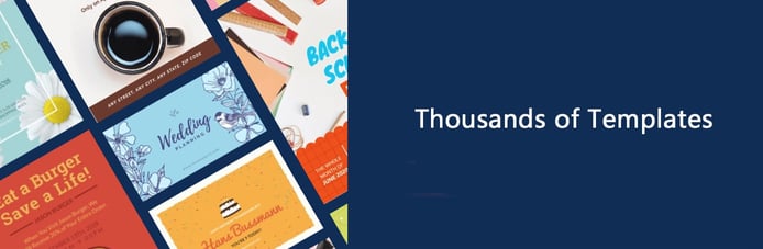 This image shows some of the company's templates. This image shows some of the company's templates.