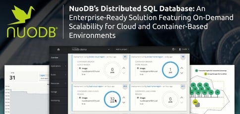 Nuodb Delivers A Scalable Distributed Sql Database Nuodb Delivers A Scalable Distributed Sql Database