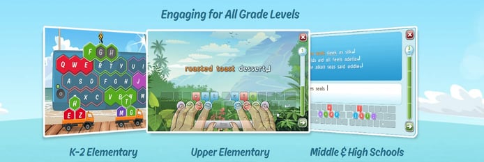 Illustrations of games for various grade levels Illustrations of games for various grade levels