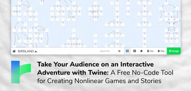 Create Interactive Games And Stories With Twine