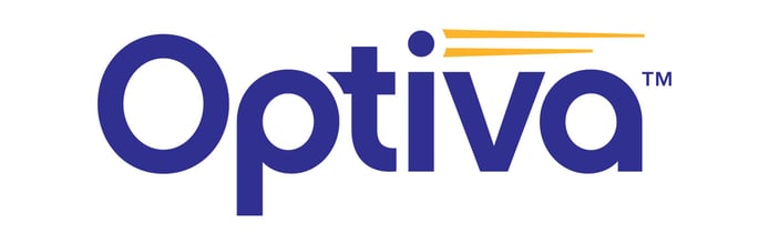 Optiva logo Optiva logo