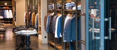 Image of a men's clothing boutique