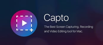 Capto banner ad