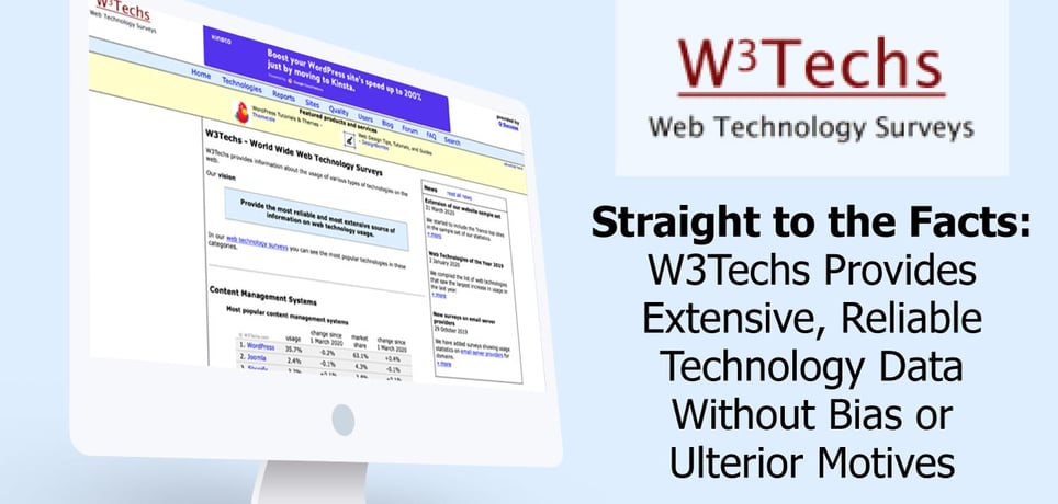 W3techs Straight to the Facts: W3Techs Provides Extensive, Reliable Technology ...