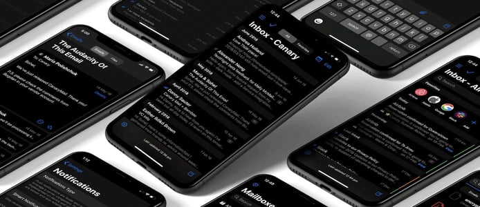 Canary app on iPhone
