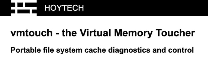 The Hoytech vmtouch logo The Hoytech vmtouch logo