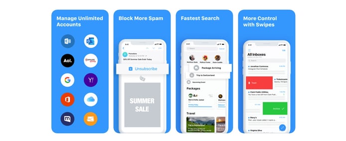 Features depicted on iPhone screens Features depicted on iPhone screens
