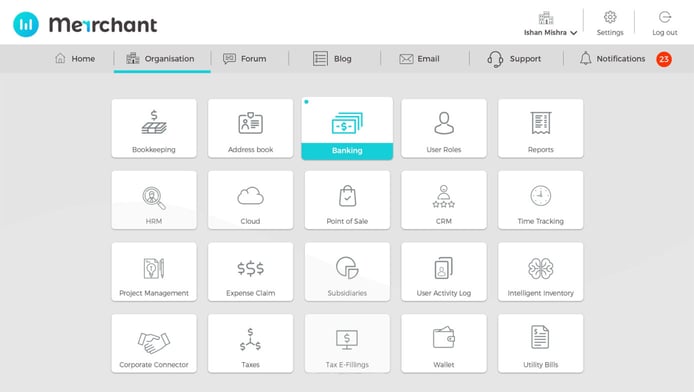 Snapshot of Merrchant features Snapshot of Merrchant features