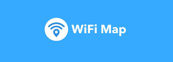 WiFi map logo WiFi map logo