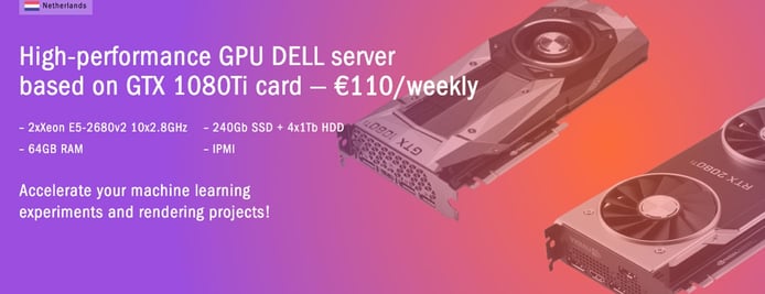 Graphic showing cards used in GPU server
