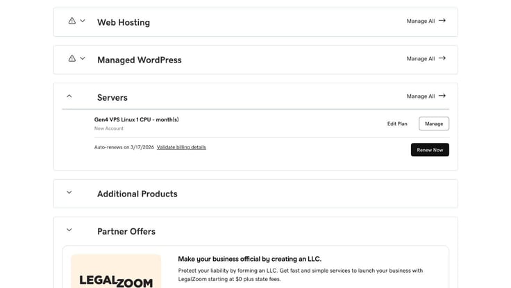 GoDaddy VPS setup GoDaddy VPS setup