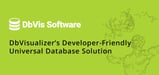 DbVisualizer: A Time-Tested Universal Database Solution Built with the Developer in Mind
