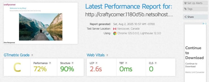 Network Solutions WordPress performance Network Solutions WordPress performance