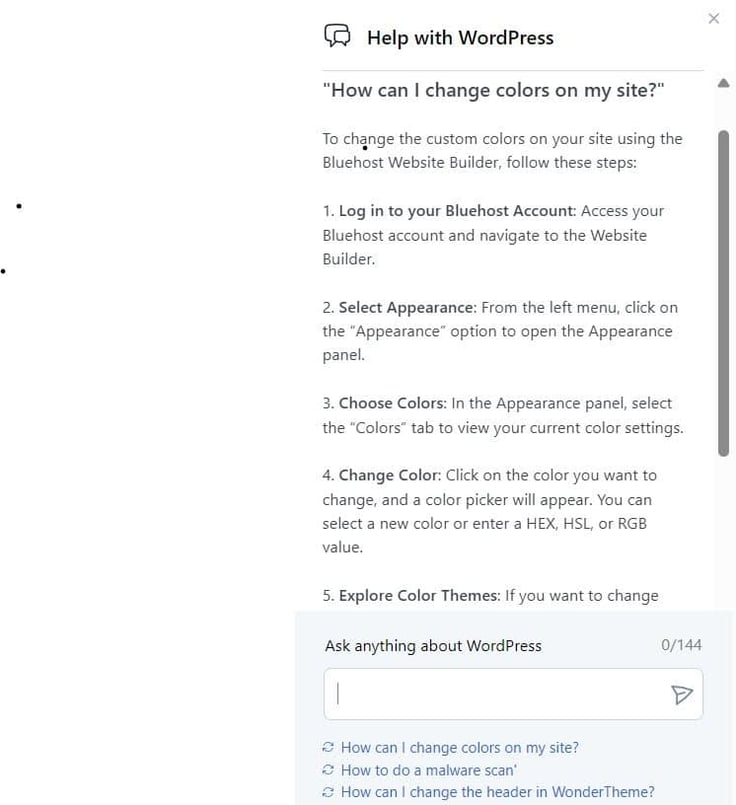 bluehost helpdesk