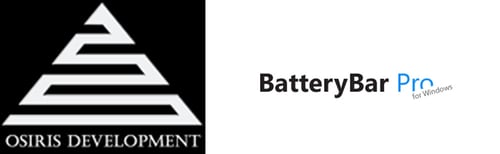 Osiris Development and BatteryBar Pro logos Osiris Development and BatteryBar Pro logos