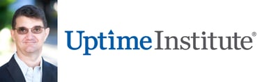 Chris Brown, CTO, and Uptime Institute logo
