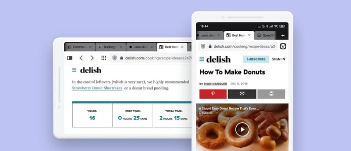 Vivaldi for Android Vivaldi for Android