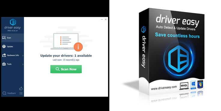 Product screenshot and package