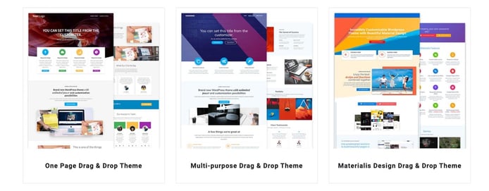 Screenshot of ExtendThemes templates