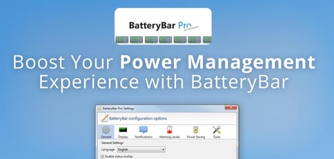 Boost Your Power Management Experience With Batterybar Boost Your Power Management Experience With Batterybar