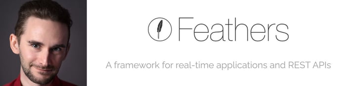 David Luecke, Open-Sourcer, and Feathers logo